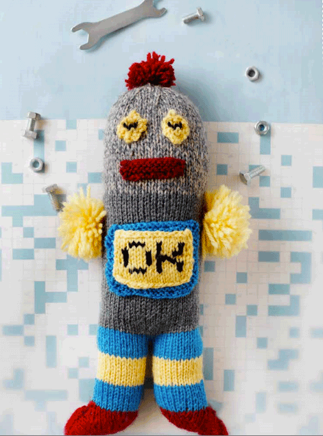 knitted robot awards